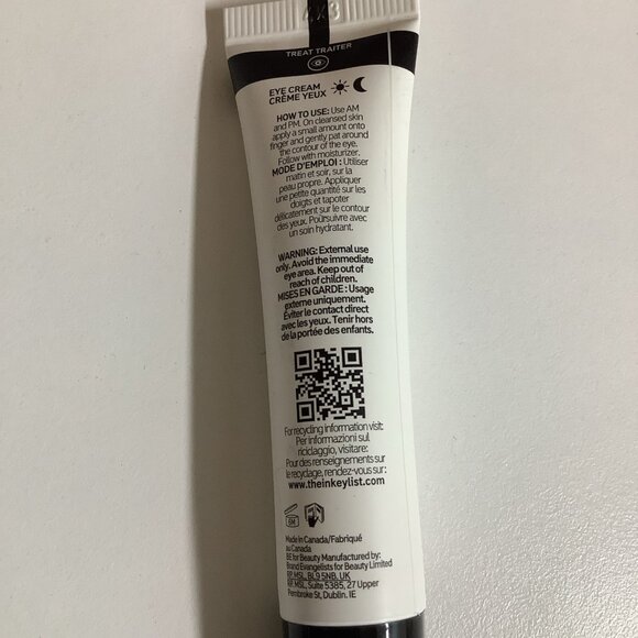 Caffeine Eye Cream 0.5 fl oz - Reduces Puffiness Dark Circles - Picture 5 of 12